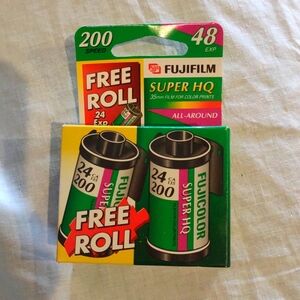 Fuji Fujifilm Fujicolor  super HQ 35mm 200 ISO film 2 rolls EXP. Unopened